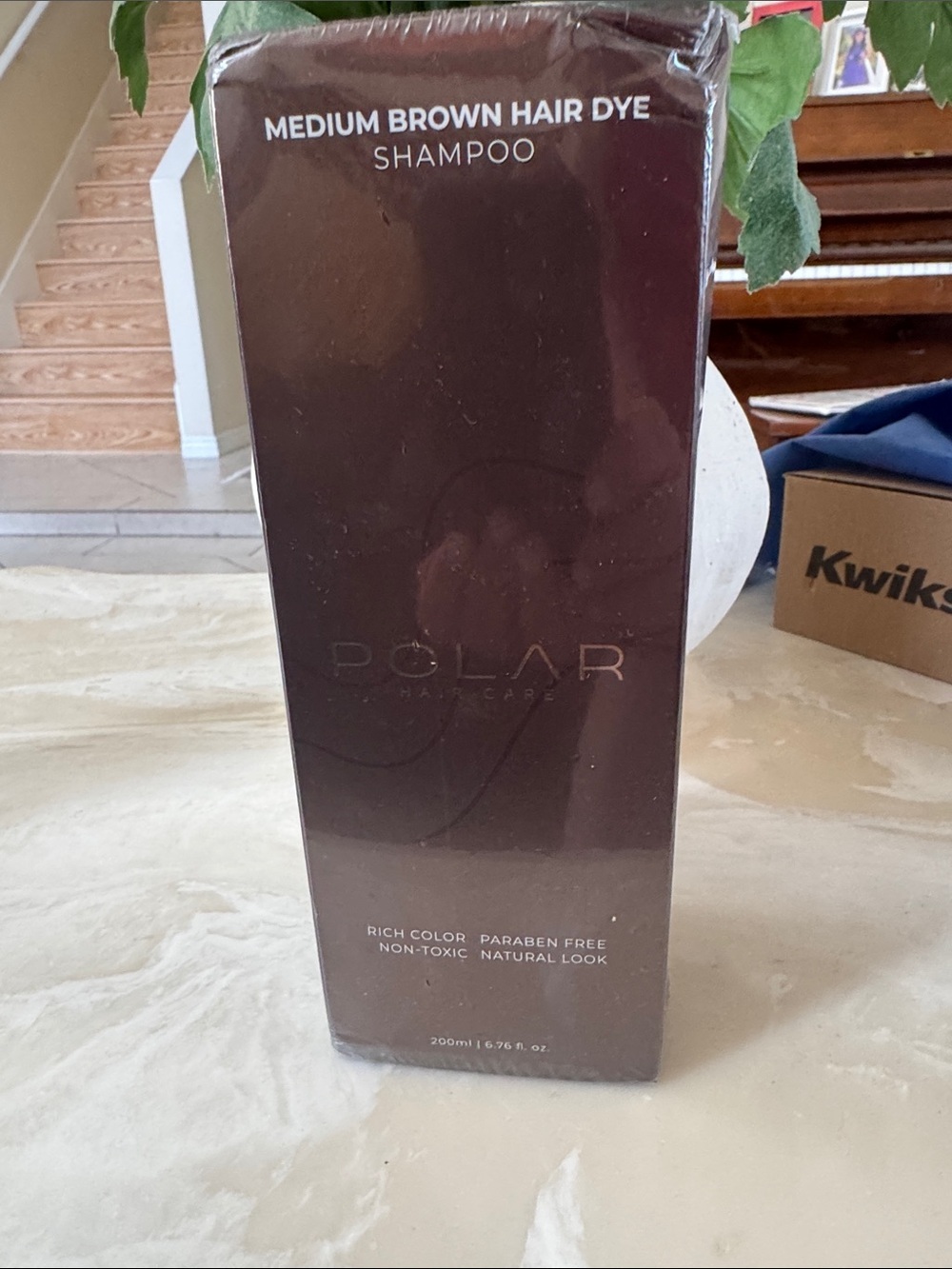 Polar Glow Medium Brown Hair Color Dye Shampoo Semi Permanent